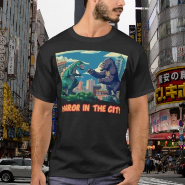 Horror in der Stadt T-Shirt (Von Creator hochgeladen)