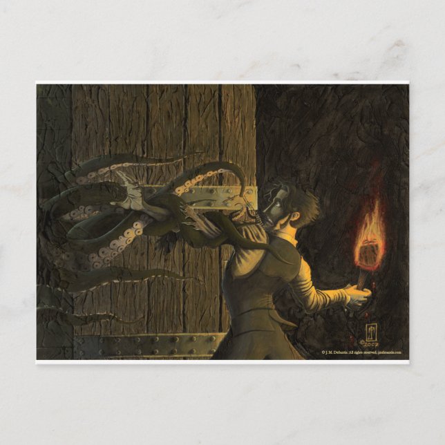 Horror jenseits der Tür - Postkarte (Vorderseite)