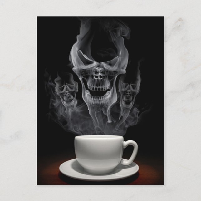 Horror Monster 1 Postkarte (Vorderseite)