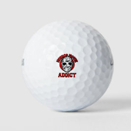 Horror Movie Addict Golfball