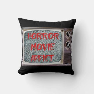 Horror Movie Addict Kissen