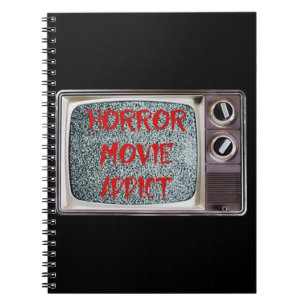 Horror Movie Addict Notizblock