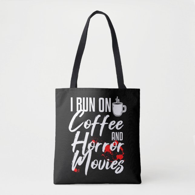 Horror Movie Fan Coffee Drinker Geschenk Tasche (Vorderseite)