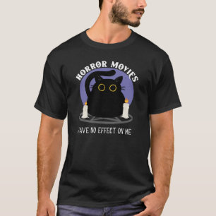 Horror Movie Liebhaber Design - Funny Satanic Cat  T-Shirt