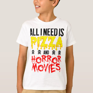 Horror Movie Pizza Alles, was ich Halloween brauch T-Shirt