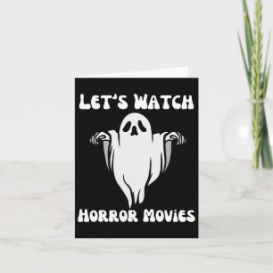Horror Movies Funny Halloween Men Women Groo Karte