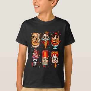 Horror Movies Sommerlicher Popsimus Halloween Eisc T-Shirt