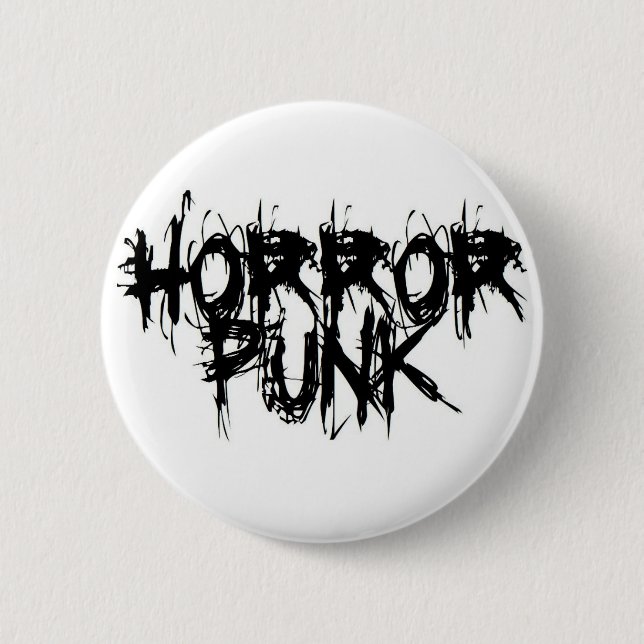 Horror-Punk Button (Vorderseite)