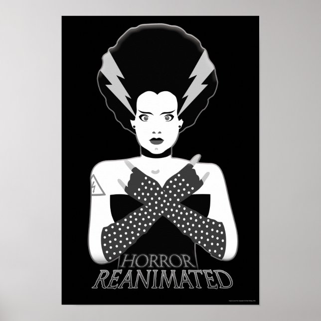 Horror Reanimation Poster Print (Vorne)