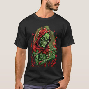 Horror Rock Skelett Creepy Untot Death Occult T-Shirt