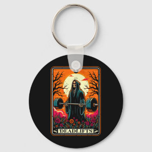 Horror Tarot Card Deadlisiert das Death Gym Workou Schlüsselanhänger