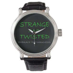 Horror Thema seltsam & gefühlvoll Armbanduhr