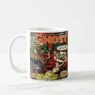 Horror Vintages Comic Buch Design Kaffee Tasse Cup