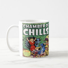 Horror Vintages Comic Buch Design Kaffee Tasse Cup