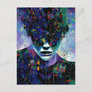 Horror von alles - Ken Gage Surreal Art Postkarte
