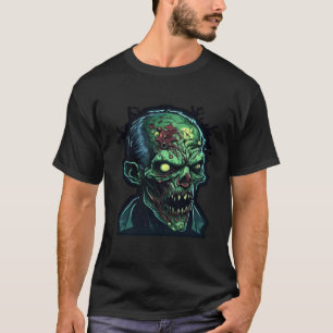 Horror Zombie Monster Albtraum Beängstigend Bewund T-Shirt