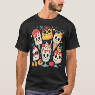 Horrorfilm-Sommer-Lutscher-Halloween-Eis S T-Shirt