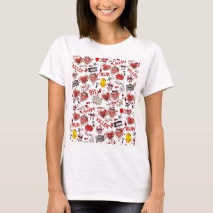 Horrorfilme Blutspritzer  T-Shirt