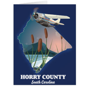 Horry Landkreis South Carolina Postcard