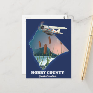 Horry Landkreis South Carolina Postkarte