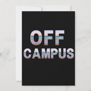 Hors Carte de remerciements Campus