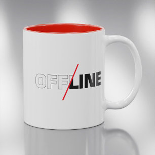 Hors ligne Mug Geek Humour