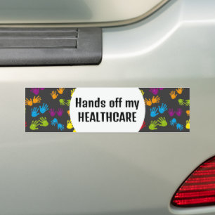 Hors Mains Mon Sticker Bumper Design Healthcare