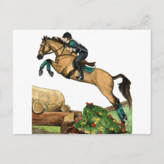 HORSE ART Eventing Postkarte
