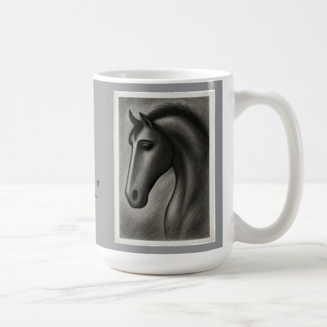 HORSE ART! KAFFEETASSE (Rechts)