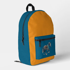 Horse Backpack/Bag Bedruckter Rucksack