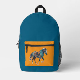 Horse Backpack/Bag Bedruckter Rucksack