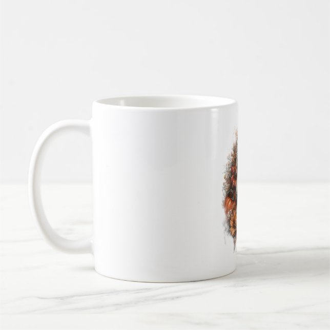 Horse Country Pumpkin Kaffeetasse (Links)