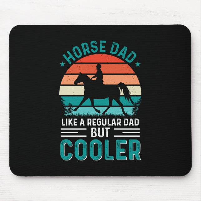 Horse Dad Mousepad (Vorne)
