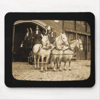 Horse Drawn Hook und Ladder Fire Company - Vintag