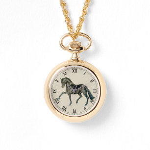 HORSE DRESSAGE OLDENBURGER - FURSTENBALL - DH ARMBANDUHR