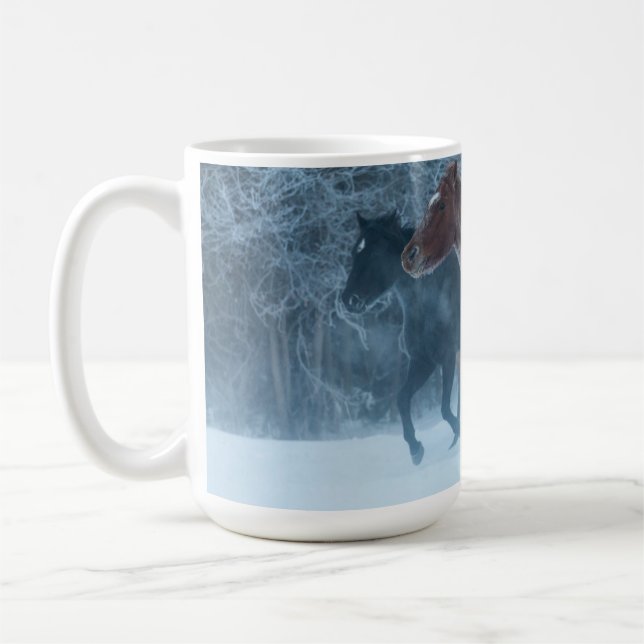 Horse Drive Kaffeetasse (Links)