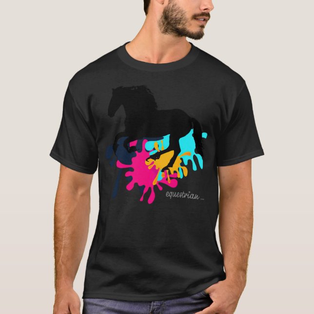 HORSE-Fahrschule T-Shirt (Vorderseite)
