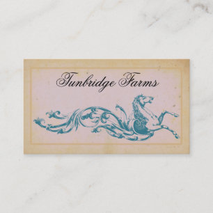 Horse Farm Embarquement Cartes de visite