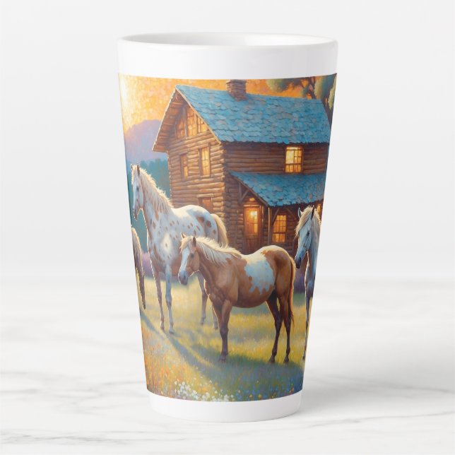 Horse Farm Milchtasse (Vorderseite)