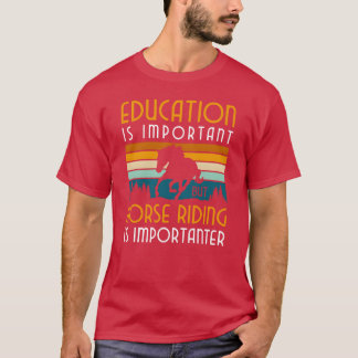 Horse Girl Dressage Freunde T-Shirt