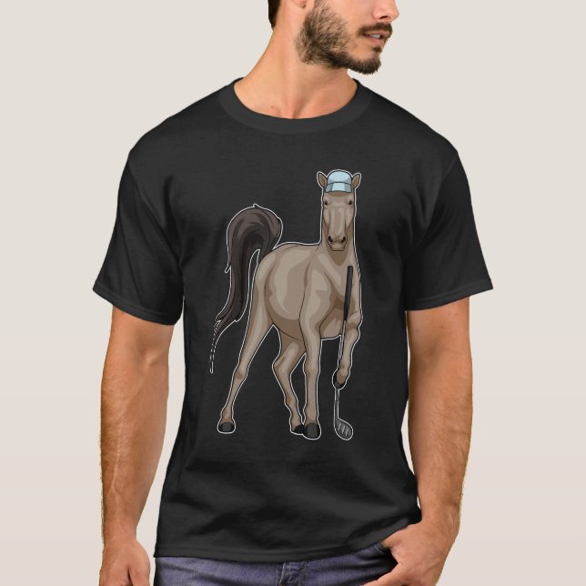 Horse Golf Golf club T-Shirt (Vorderseite)
