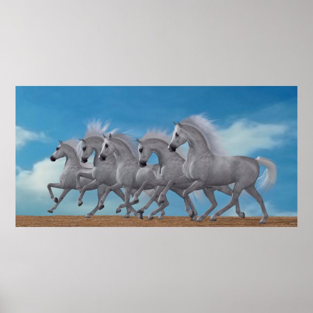 Horse Herd Poster (Vorne)
