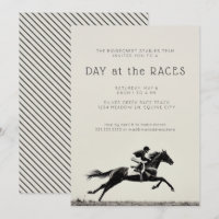 Horse Jockey Day bei den Rennen Reitsport