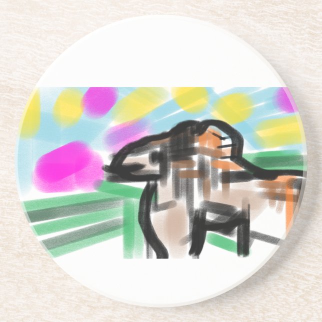 Horse joy getränkeuntersetzer (Vorne)