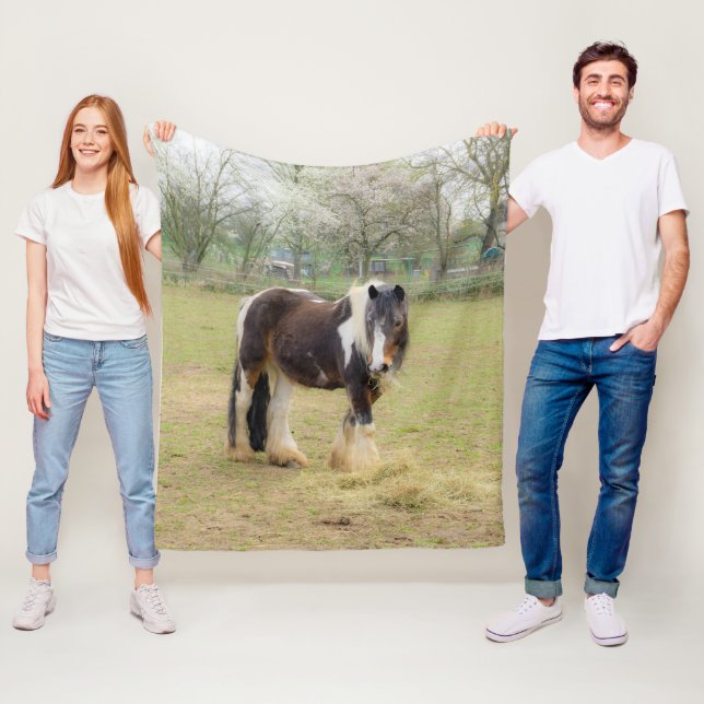 Horse love fleecedecke (Beispiel)