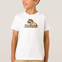 Horse Love Kitty T-Shirt