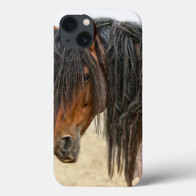 Horse Mane Case-Mate iPhone Hülle (Rückseite)