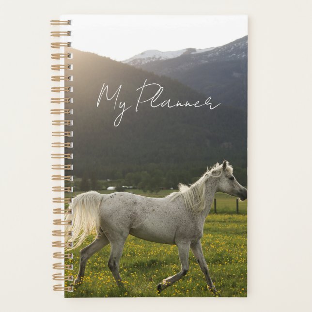 Horse Planner - Spring Theme (Devant)