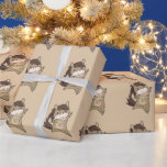 Horse Pony Christmas Snow Winter Animals Horses Wr Geschenkpapier<br><div class="desc">The horse at Christmas with fairy lights. Funny animals with gifts and snow for the holidays. Also funny for Christmas in July. Horses are cute animals and perfect for Christmas.</div>