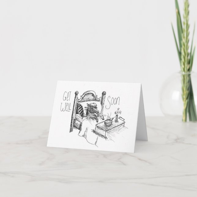 Horse Pony S'En Sortir Carte Bientôt (Devant)